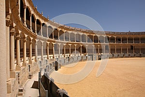 Bullfighting ring photo