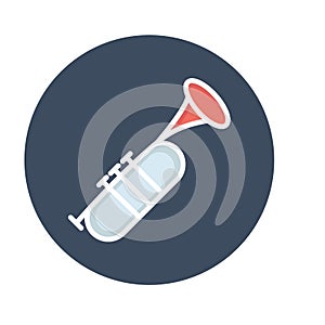 Bullhorn Vector icon which can easily modify or edit photo