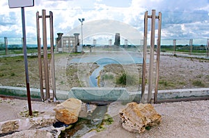 Bullicame Thermal Spring near Viterbo Italy