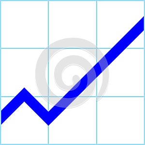 Bullish Financial Chart Icon