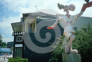 Bullwinkle statue, Hollywood, CA