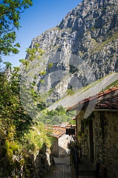 Bulnes village, Picos de Europa, Asturias, Spain