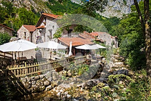 Bulnes village, Picos de Europa, Asturias, Spain