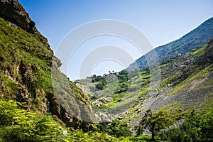 Bulnes village, Picos de Europa, Asturias, Spain