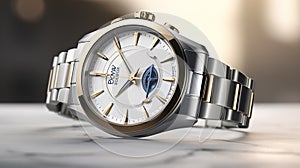 The Bulova Precisionist on a Clean White Background photo