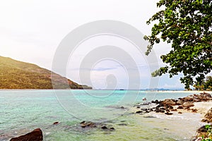 Bulow Beach during sunset at Koh Lipe island, Thailand