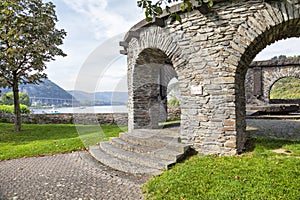 Bulwark - historical customs station in Andernach, Germany