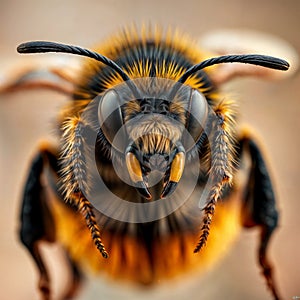 Bumblebee close-up