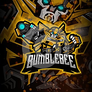 BumbleBee Logo Mascot,esport,sport Etc