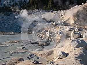 Bumpass Hell in Lassen Volcanic National Park