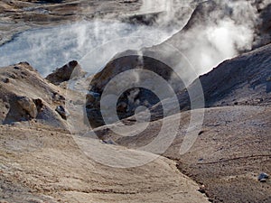 Bumpass Hell in Lassen Volcanic National Park