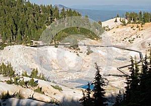 Bumpass Hell in Lassen Volcanic National Park