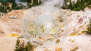 Bumpass hell, Lassen volcano