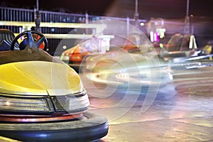 Bumper cars photo