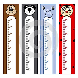 Bumper children meter wall