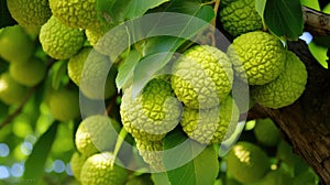 bumpy osage orange tree