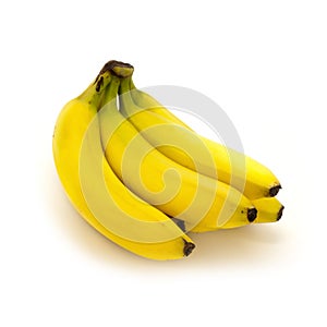 Bunch of Bananas Isolated photo