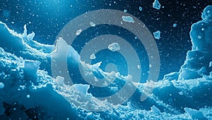 a bunch of bubbles floating in the air generated