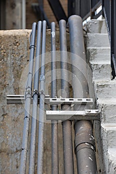 Cable conduits photo