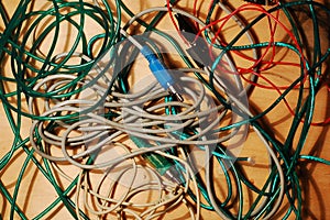 Bunch of cables