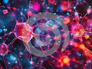 Bunch of Cells Under Microscope