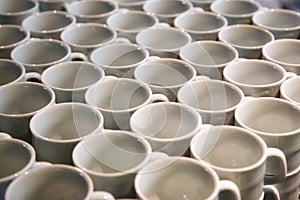 Bunch of coffee cups