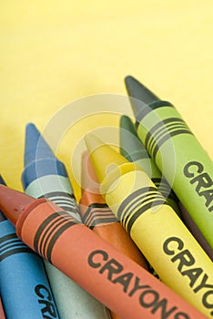 Bunch of crayons