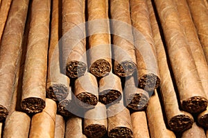 Bunch of Cuban Cigars photo