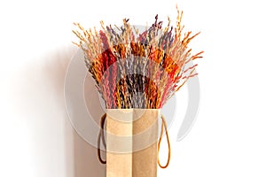 Bunch of Dry Rice Spike For House Decor