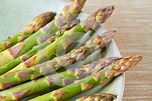 A bunch of fresh asparagus