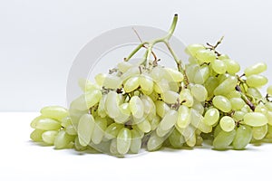 A bunch of fresh green grape.