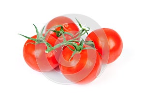 Bunch fresh tomatoes