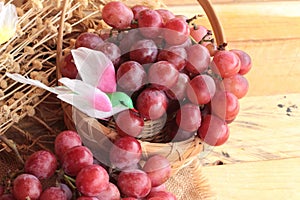Bunch of grapes fruit juicy fresh delicious.