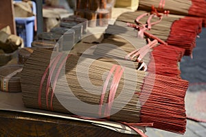 Bunch of incense sticks