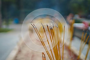 Bunch of Incense sticks