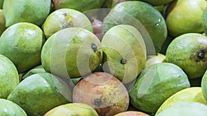 Bunch of indian sindhooram mango