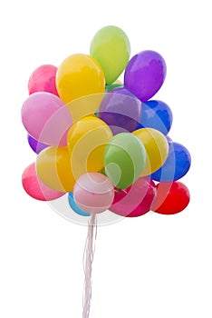 Bunch of isolated balloons