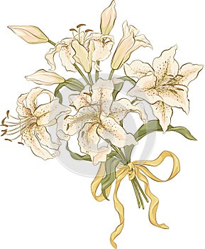 Bunch of lilies