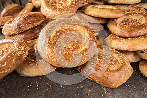 Bunch of naan flat breads