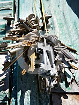Bunch of old keys