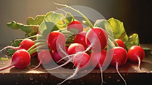 bunch of radish