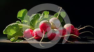 bunch of radish