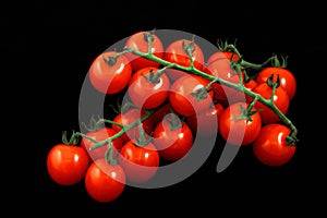 Bunch of red tomatoes