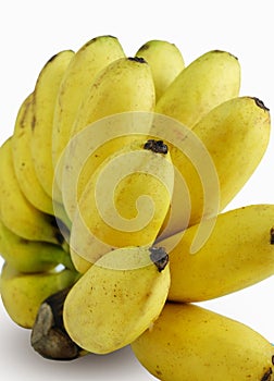 Bunch of ripened bananas