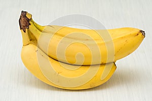 Bunch of ripened bananas