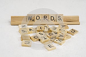 Words are made of letters photo
