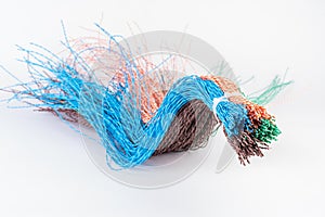 Bunch of scrap network cable wire