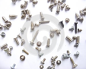A bunch of screws and bolts