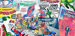 Amazing Spider-Man aka Spiderman old comic comics