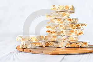 Bunch of spanish turron